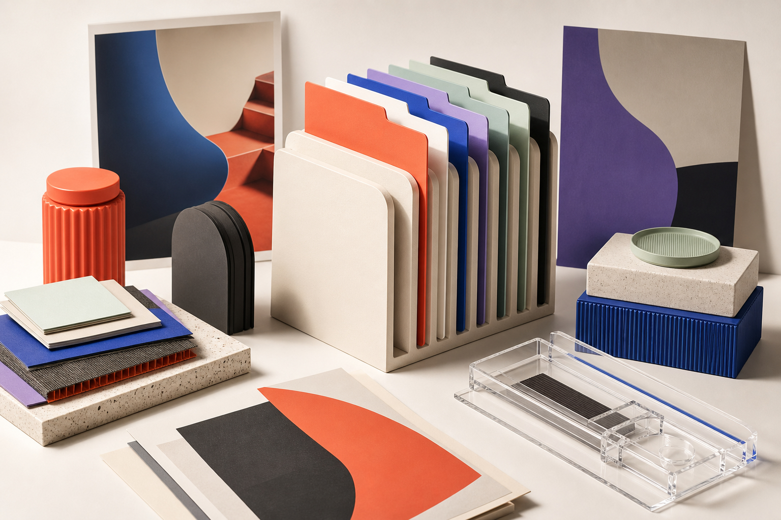 Different forms of work traveling through one connected workspace